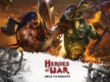 Heroes of War: Orcs vs Knights