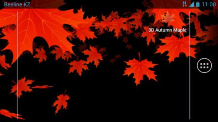 3D Autumn Maple Leaves
