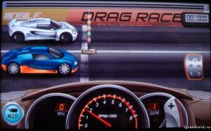 Обзор игры Drag Racing скриншот 1