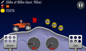 Обзор игры Hill Climb Racing скриншот 2